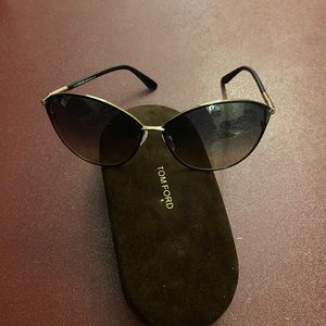 TOM FORD
Penelope Metal Butterfly Sunglasses